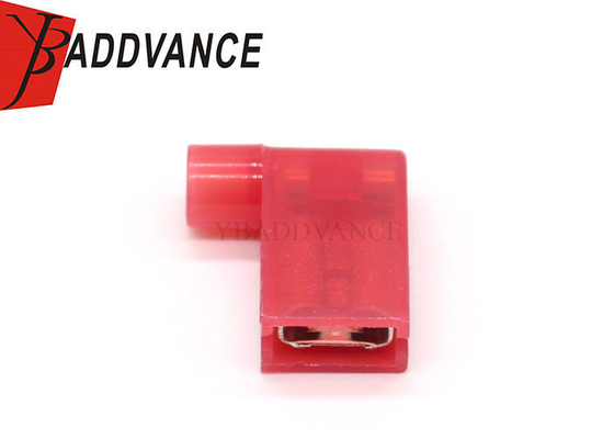 FLDNY1.25-250 Female Quick Disconnects Insulated Crimp Disconnectors Red Flag Terminal