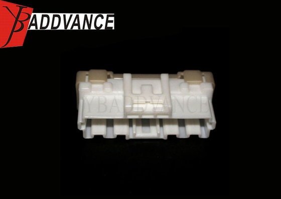 20 Pin Female PBT Unsealed White Automotive Electrical Connectors New Design