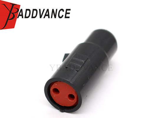 MG610164-5 2 Pin Female Black PA66 Waterproof KET Connector Accept OEM