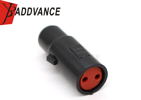 MG610164-5 2 Pin Female Black PA66 Waterproof KET Connector Accept OEM