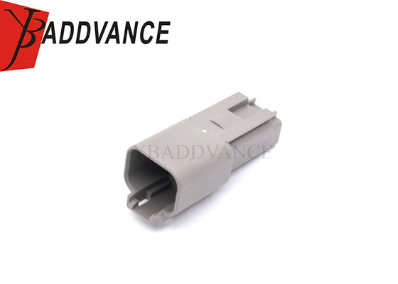 DT04-2P TE 2 Pin Male PA66 GF15 Sealed Auto Electrical Connector For Truck