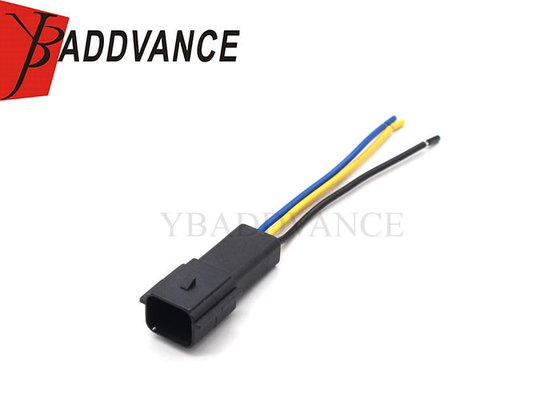 31403-3100 Equivalent To Molex MX64 Sealed 3 Pin Male Connector Harness