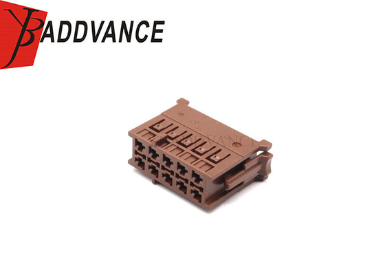 A0525456526 705-489 Automotive Brown 10 Pin Female Terminal Connector For Mercedes Benz