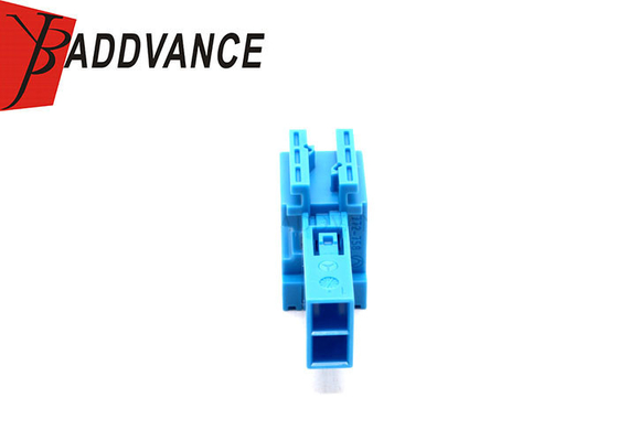 Female 2 Way Automotive Electrical Unseled Blue Connectors For Car