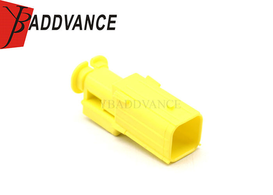 7C82-0651-70 Automotive Male Sealed Yellow Wire-to-Wire 2 Pin Connector Housing For Male Terminals