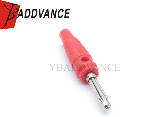 Electrical 32A Large Current Blue Red Green Color 4mm Banana Plug Connector Cupper Solderless