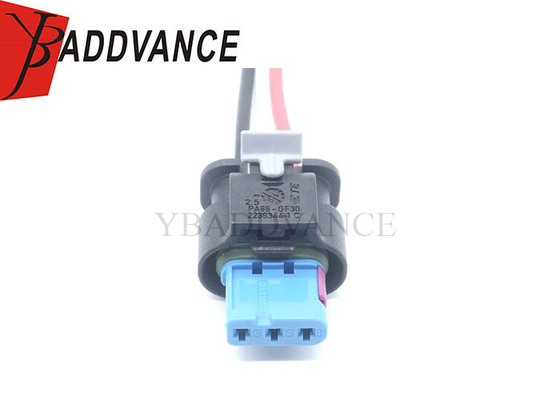 3-2236343-5 TE 3 Pin Connector Wire Parking Sensor Wiring Harness For Car Renault GMC