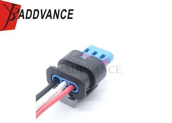 3-2236343-5 TE 3 Pin Connector Wire Parking Sensor Wiring Harness For Car Renault GMC