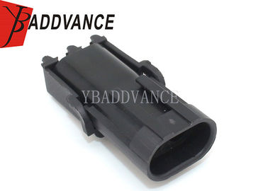  Weather Pack Wire Connectors / 1 Row 2 Way Male Connector 12010973