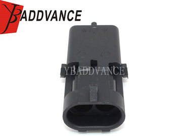  Weather Pack Wire Connectors / 1 Row 2 Way Male Connector 12010973