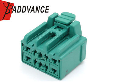 Green 10 Pin Female Connector / Sealed Automotive Electrical Wire Connectors