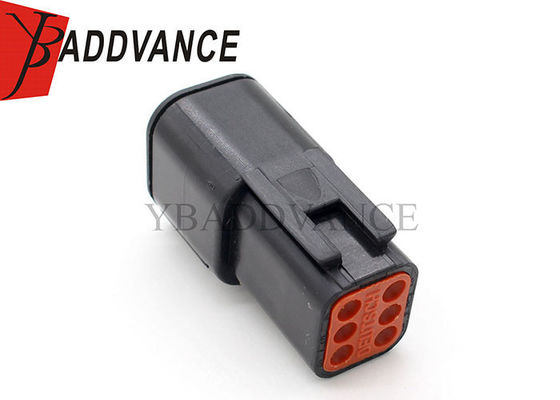 DTM04-6P-E004 Automotive Connector Housing 6 Way Male DTM Series High Temp