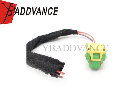 2 Pin Green  Airbag Connector Housing With Wire Accept OEM