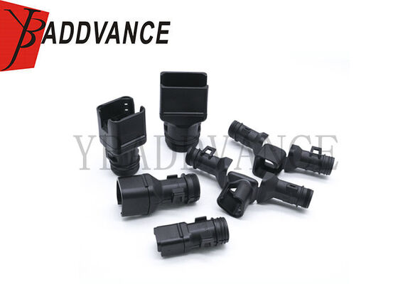 1011-227-0205 Deutsch DT Series Capuchon arrière droit noir pour connecteur femelle 2 3 4 6 8 12 broches