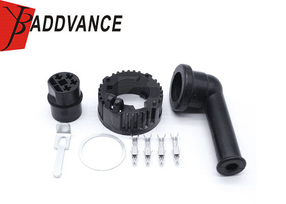 DJ7047YA-3.5-21 Femme 4 broches 3,5 mm connecteur de détecteur de vitesse en nylon pour automobile