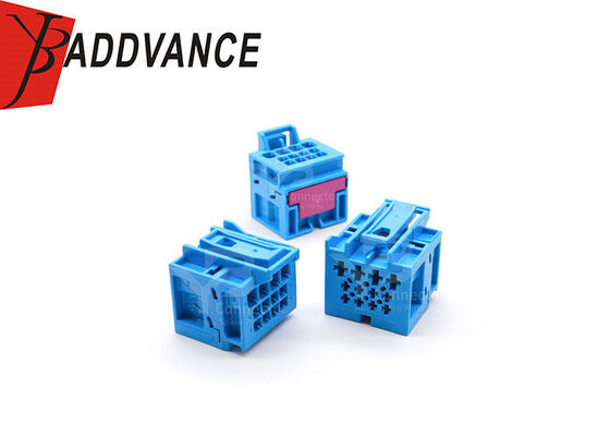 6Q0972883C Boîtier de connecteur femelle plat à 12 broches avec verrouillage de contact pour VW Audi Skoda