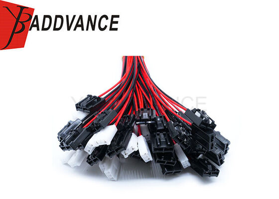 Faisceau de connecteur de pompe à carburant femelle non scellé à 2 broches avec fil haute température