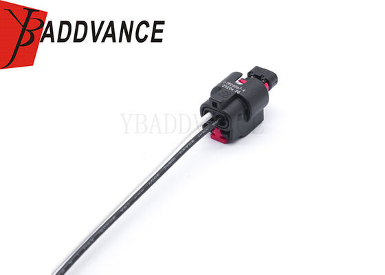 1-1924067-1 2 épingles Armoires en fil noir Connecteur avec B66A2, CE2282, Tyco/AMP/TE Connectivité/AMP